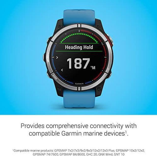 Alt view image 4 of 13 - Garmin quatix® 7 Standard Edition, Marine GPS Smartwatch, 47 mm