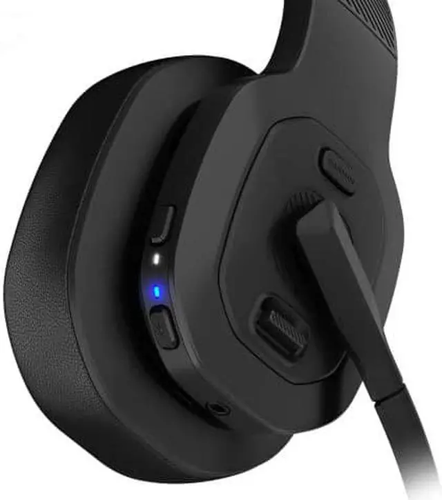 Alt view image 3 of 8 - Garmin dzl Headset 100, Single-Ear Premium Trucking Headset, Active Noise Cancellation, Superior Battery Life and Memory Foam Ear Pads