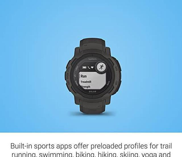 Alt view image 7 of 10 - Garmin Instinct 2 Solar, Graphite | Smart Watch 010-02627-10