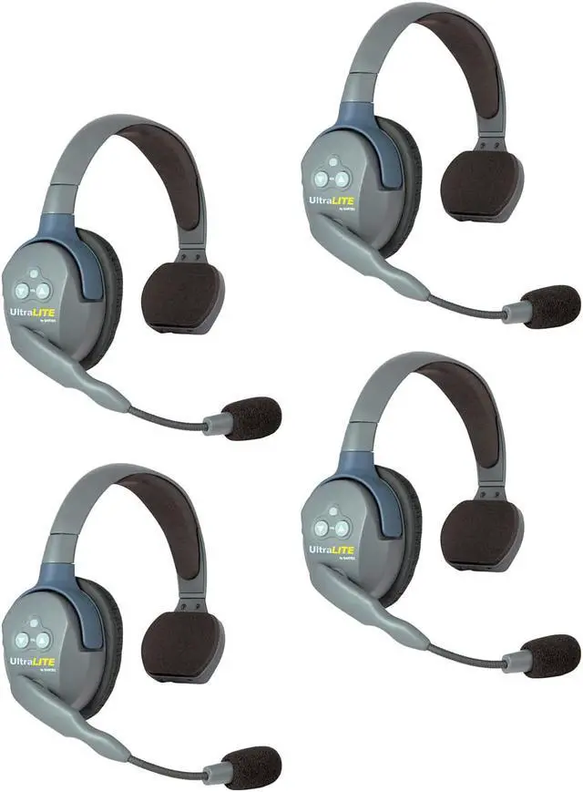 Alt view image 2 of 5 - Eartec UL4S UltraLITE 4-Person Single-Ear Headset System