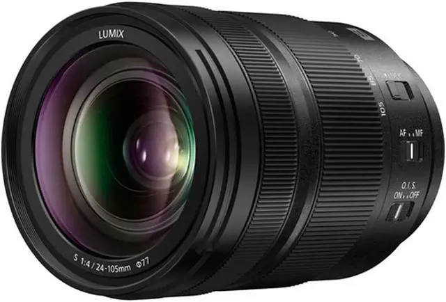 Alt view image 2 of 4 - Panasonic Lumix S 24-105mm f/4 Macro O.I.S. Lens with 128GB Memory Card and More (International Model)