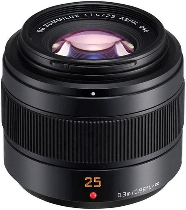 Panasonic Leica DG Summilux 25mm f/1.4 II ASPH. Lens with 2x 64