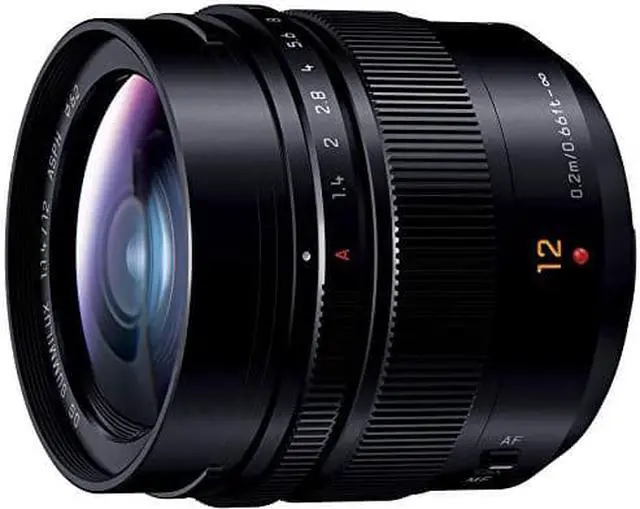 Alt view image 2 of 4 - Panasonic Leica DG Summilux 12mm f/1.4 ASPH. Lens H-X012 (International Version) No Warranty