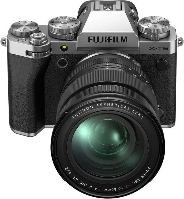 Alt view image 11 of 20 - Fujifilm X-T5 Mirrorless 40MP 6K Fuji X T5 Digital Camera Body Silver