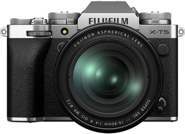 Alt view image 2 of 4 - Fujifilm X-T5 Mirrorless Camera with 16-80mm Lens (Silver) Corel Software Bundle