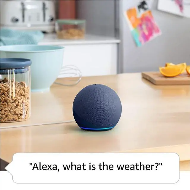Alt view image 3 of 5 - Amazon Echo Dot (5th Gen) Smart Speaker with Alexa - Charcoal