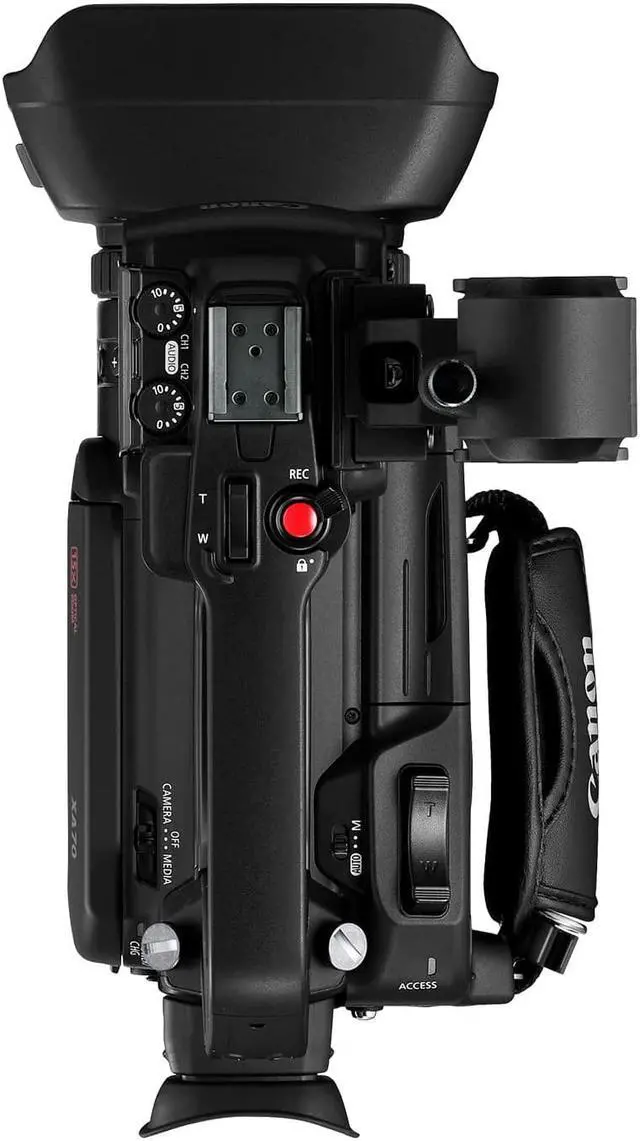 Alt view image 3 of 3 - Canon XA70 4K Professional Camcorder (PAL System)