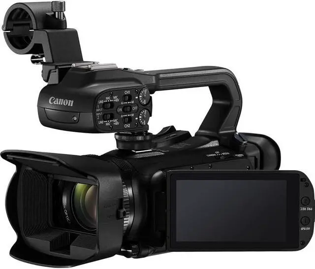 Alt view image 3 of 4 - Canon XA65 Professional UHD 4K Camcorder + 64GB Memory Card + BP828 Battery Starter Bundle