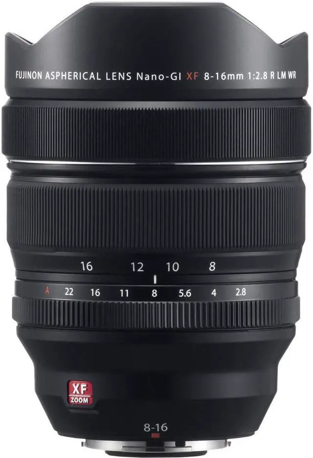 Alt view image 2 of 4 - Fujifilm XF 8-16mm f/2.8 R LM WR Ultra-Wide Zoom Lens + 64GB SD Card Bundle