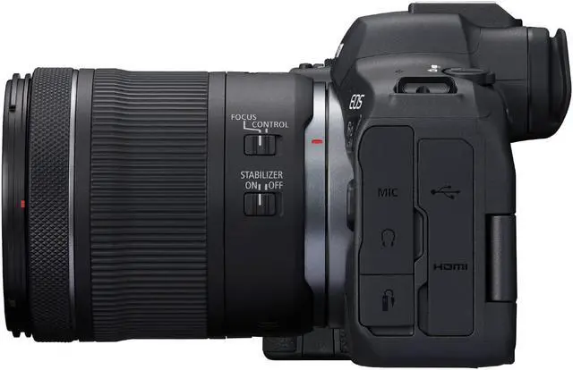 Alt view image 4 of 20 - Canon EOS R6 Mark II Mirrorless Camera with RF 24-105mm f/4-7.1 IS STM Lens, Black