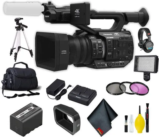 Main image of Panasonic AG-UX90 4K/HD Professional Camcorder Pro Bundle