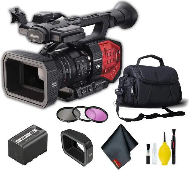 Main image of Panasonic AG-DVX200 4K Camcorder with Four Thirds Sensor and Integrated Zoom Lens Standard Bundle