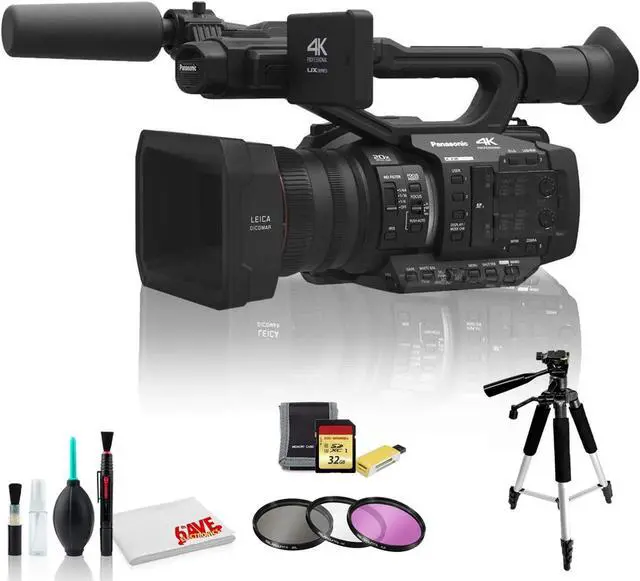 Main image of Panasonic AG-UX180 4K Premium Professional Camcorder - Deluxe Kit