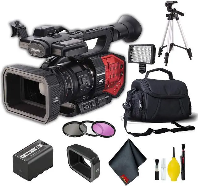 Alt view image 5 of 5 - Panasonic AG-DVX200 4K Camcorder with Four Thirds Sensor and Integrated Zoom Lens Plus Bundle