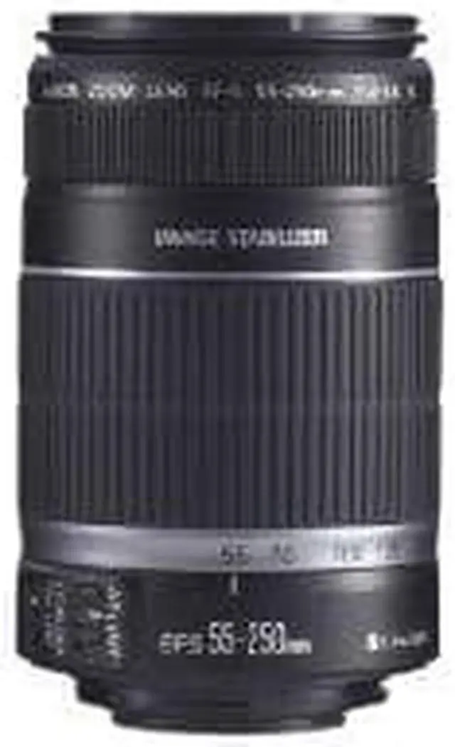 Main image of Canon EF-S 55-250mm f/4.0-5.6 IS Telephoto Zoom Lens for Canon Digital SLR Cameras with Lens Cleaning Kit