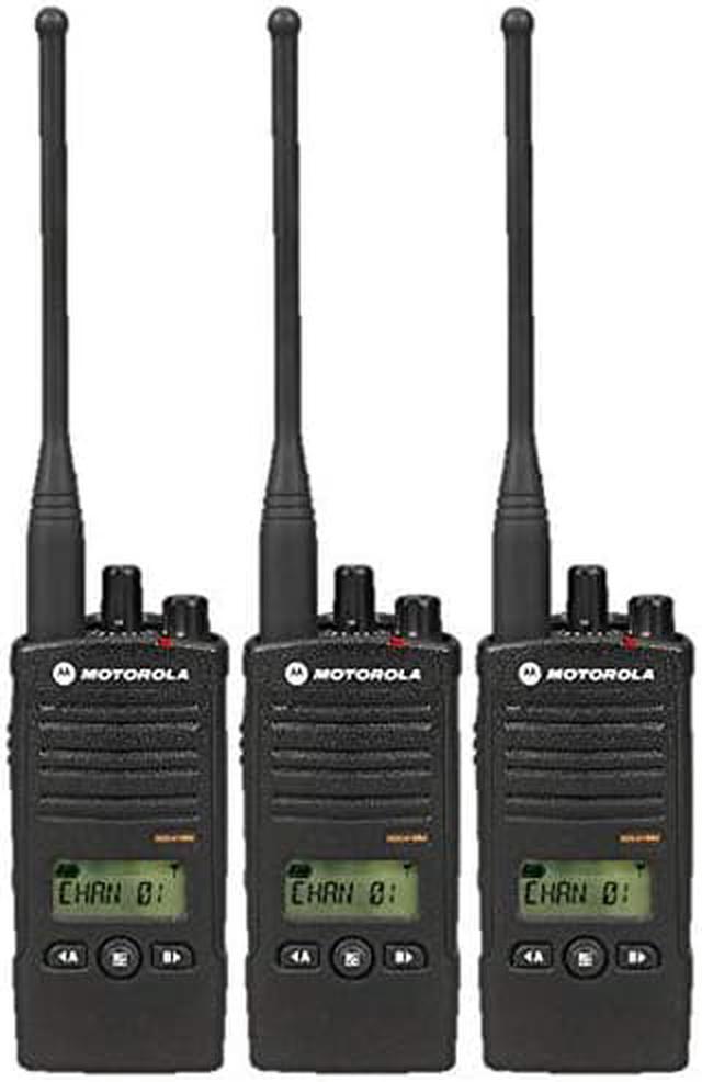 Pack of Motorola RDU4160d Two Way Radio Walkie Talkies