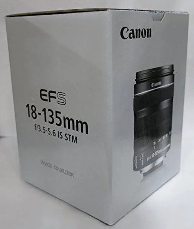 Alt view image 3 of 3 - Canon EF-S 18-135mm f/3.5-5.6 is STM Lens in White Box, with 1-Year Canon USA Warranty