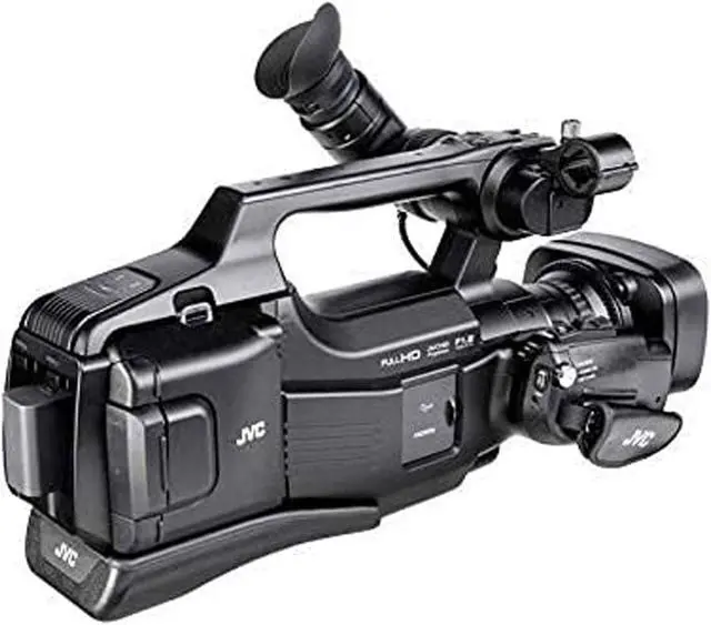 Alt view image 3 of 3 - JVC GY-HM190AG Ultra HD 4K Camcorder with HD-SDI (PAL) with Sony Headphones