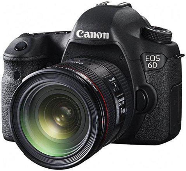 Canon EOS 6D with EF 24-70mm F4L IS USM Lens - International