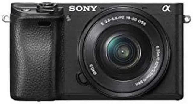 Alt view image 6 of 9 - Sony Alpha 6300 24.2 Megapixel Mirrorless Camera with Lens-16 mm-50 mm Black