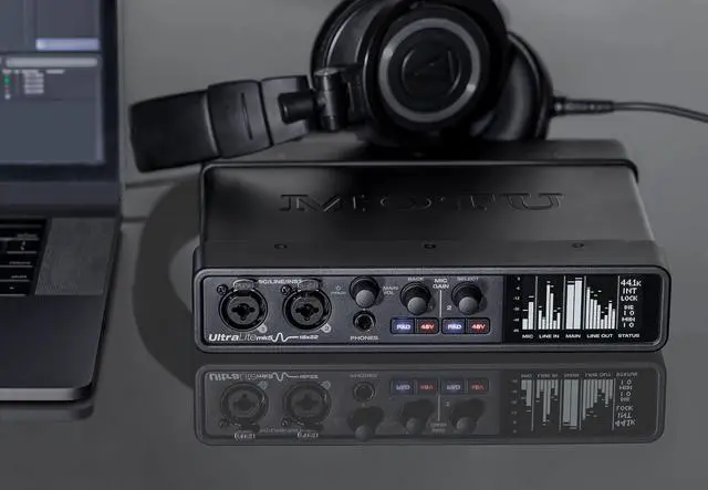Alt view image 8 of 13 - Motu UltraLite-mk5 18x22 USB Audio Interface with DSP, Mixing and Effects