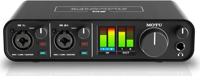 Alt view image 13 of 19 - MOTU M2 Audio Interface