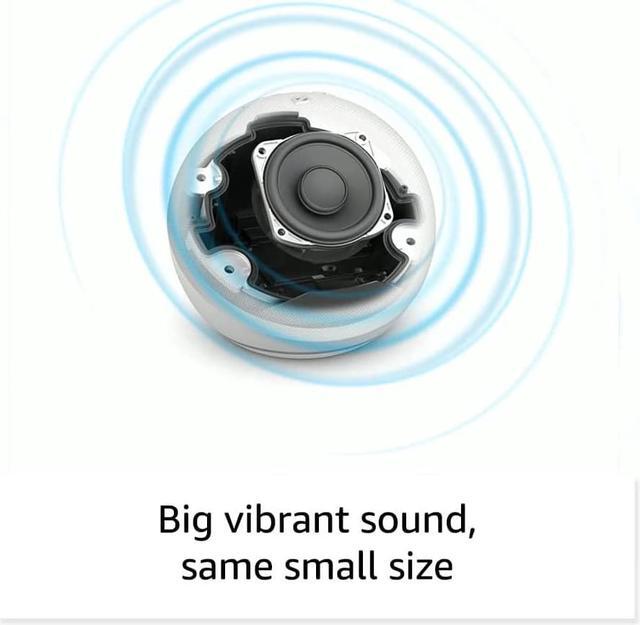 Alt view image 4 of 4 - Amazon Echo Dot (5th Gen, 2022 Release) (Charcoal) with accessories