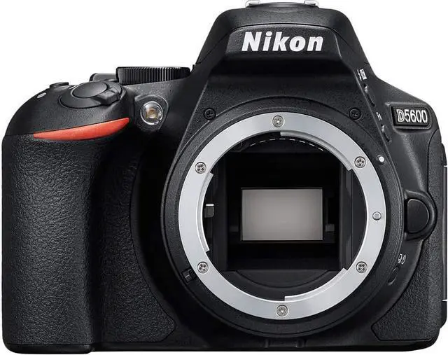 Main image of Nikon D5600 24 MP DX-Format Full HD 1080p Digital SLR Camera Body 1575B - Black