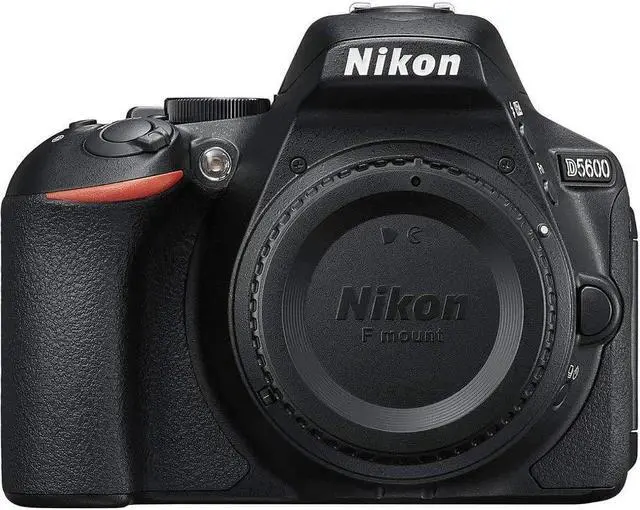 Alt view image 2 of 3 - Nikon D5600 24 MP DX-Format Full HD 1080p Digital SLR Camera Body 1575B - Black