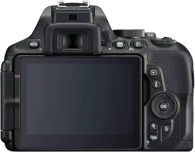 Alt view image 3 of 3 - Nikon D5600 24 MP DX-Format Full HD 1080p Digital SLR Camera Body 1575B - Black