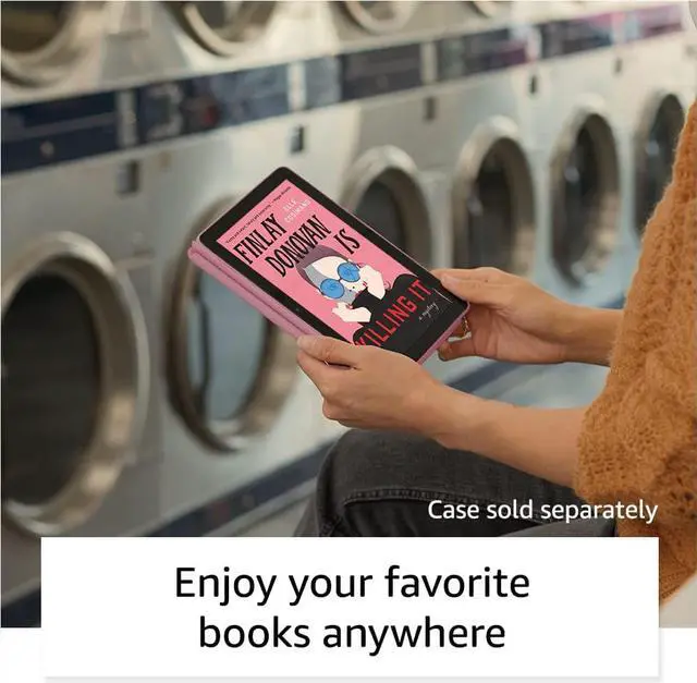 Alt view image 3 of 4 - Amazon Fire HD 8 tablet, 32 GB,12th gen 2022 release, Rose