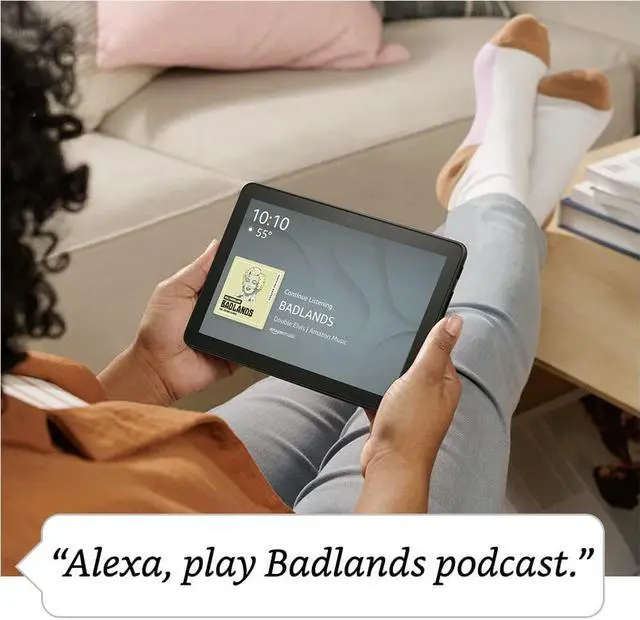 Alt view image 4 of 4 - Amazon Fire HD 8 tablet, 32 GB,12th gen 2022 release, Rose