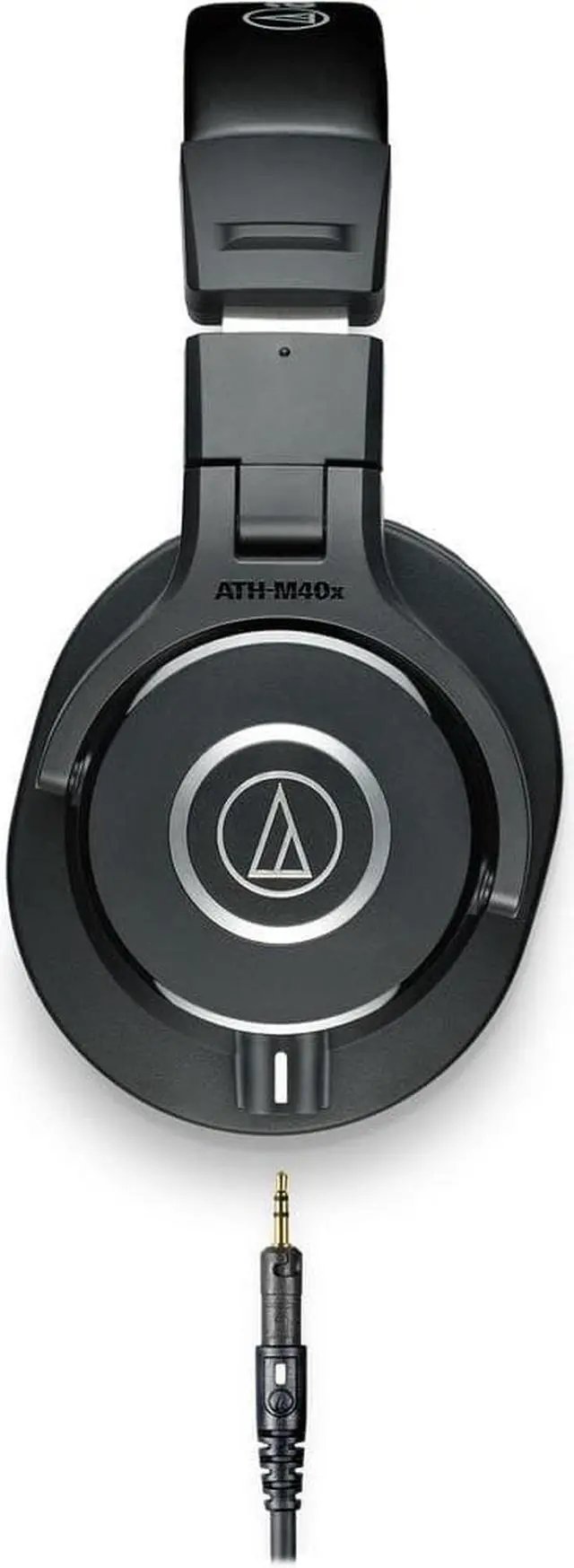 Alt view image 4 of 4 - Audio-Technica ATH-M40x Professional Studio Monitor Headphones with Accessories