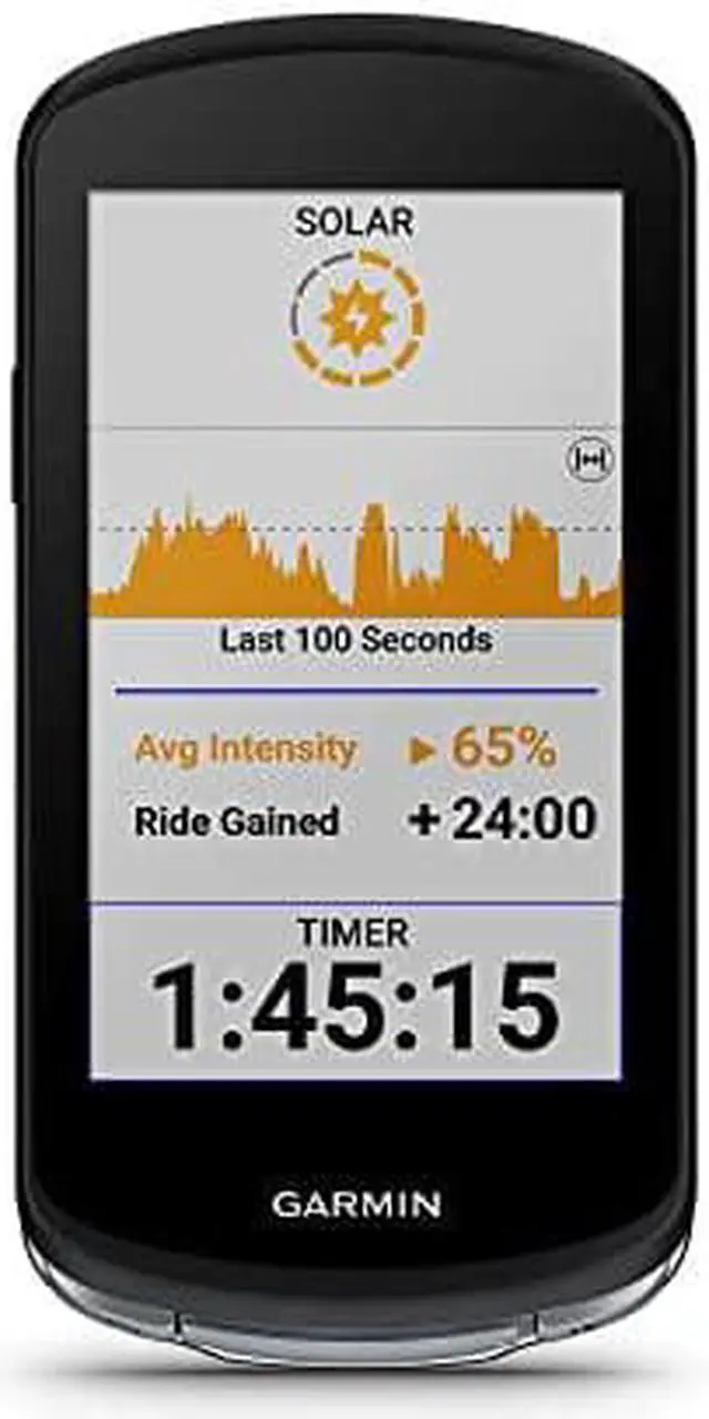 Alt view image 2 of 11 - Garmin Edge 1040 Solar | Solar GPS Bike Computer 010-02503-20