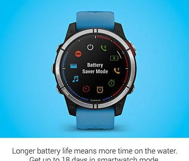 Alt view image 3 of 13 - Garmin quatix® 7 Standard Edition, Marine GPS Smartwatch, 47 mm