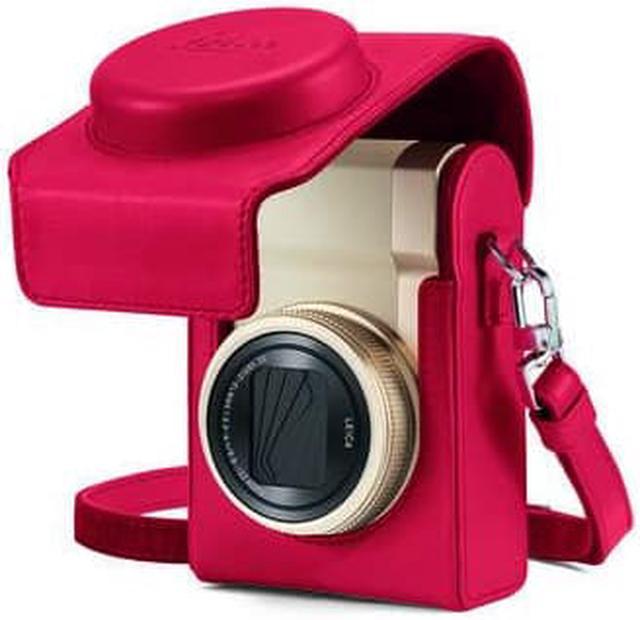 Leica C-Lux Andrea Leather Handbag, Red - Leica Store Miami