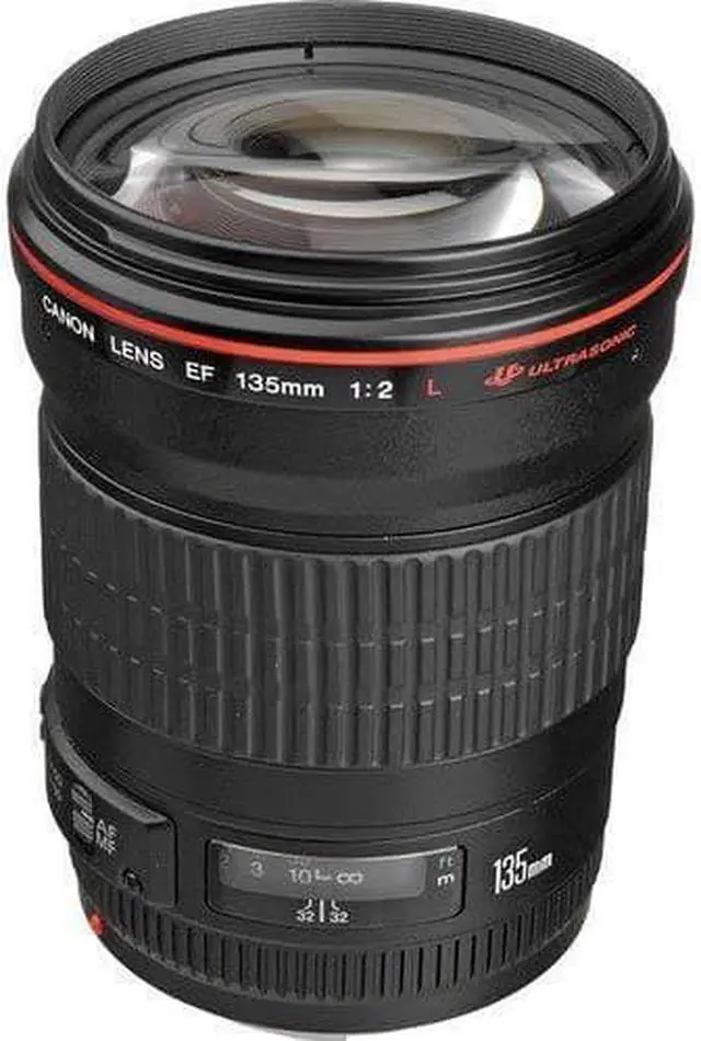 Main image of Canon 2520A004-IV EF 135mm f/2L USM Lens for SLR Cameras - Fixed International Version (No Warranty)