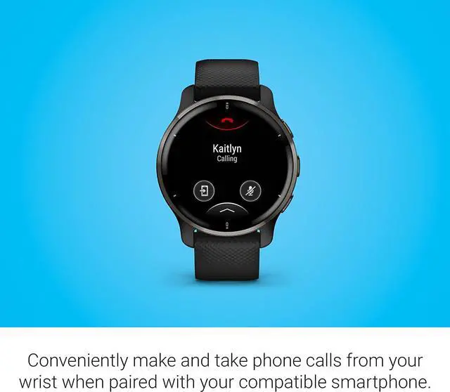 Alt view image 13 of 20 - Garmin Venu 2 Plus GPS Smartwatch - Slate Bezel with Black Case 010-02496-01