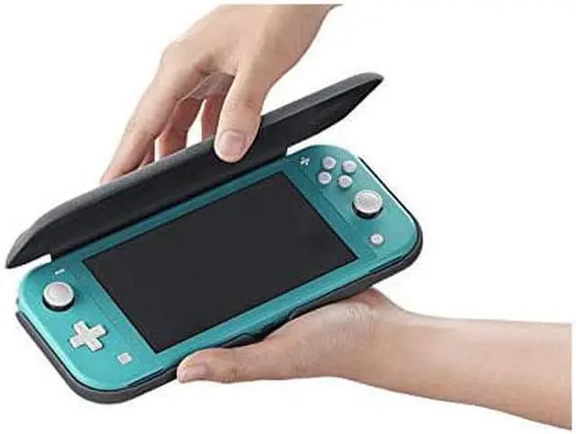 Alt view image 7 of 10 - Nintendo Switch Lite Flip Cover & Screen Protector
