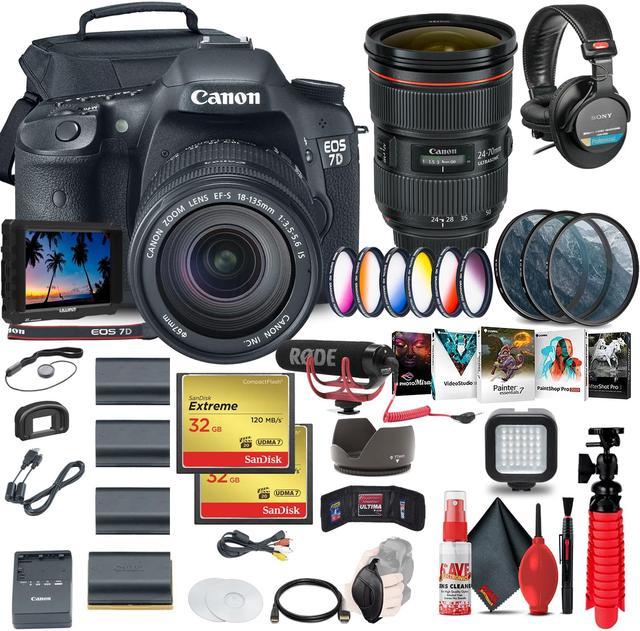 Canon T7 EOS Rebel DSLR Camera with 18-55mm Lens 2727C002 B&H