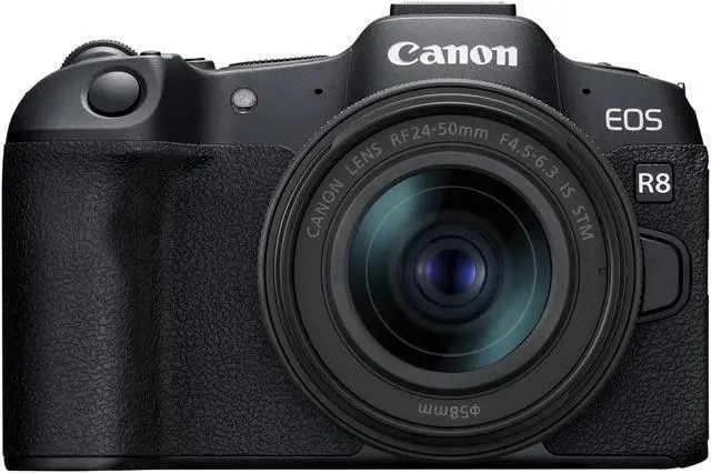 Main image of Canon EOS R8 Full-Frame Mirrorless Camera w/RF24-50mm F4.5-6.3 is STM Lens