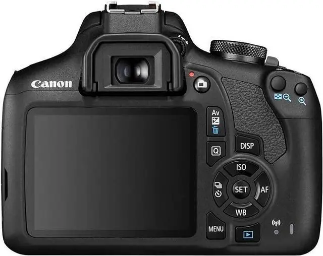 Alt view image 11 of 11 - Canon EOS 2000D / Rebel T7 24.1MP CMOS 1080p DSLR Camera + EF-S 18-55mm f/3.5-5.6 Lens (Intl Model)