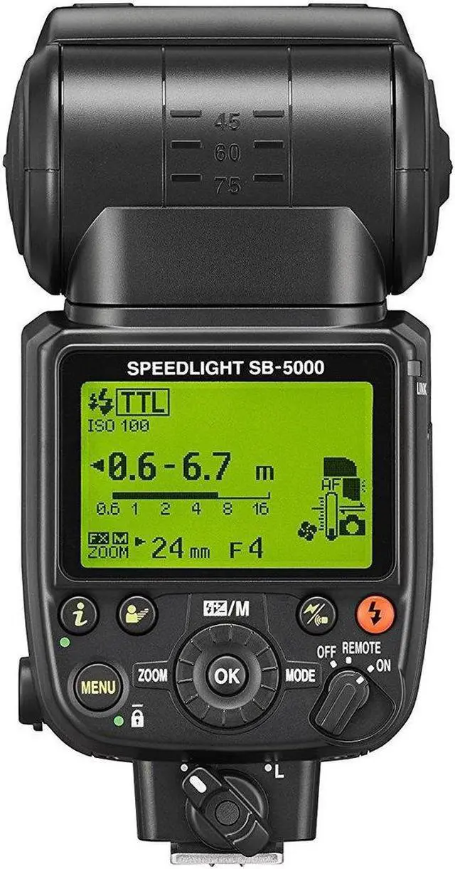 Alt view image 3 of 4 - Nikon SB-5000 AF Speedlight, Black (4815)