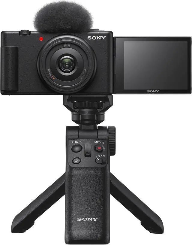 Alt view image 16 of 20 - Sony ZV-1F Black Vlog Camera For Content Creators & Vloggers - ZV1F/B