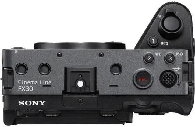 Alt view image 4 of 18 - Sony FX30 Digital Cinema Camera with XLR Handle Unit