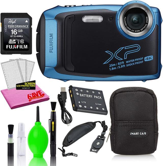 Fujifilm FinePix XP140 Waterproof Digital Camera (Sky Blue) with
