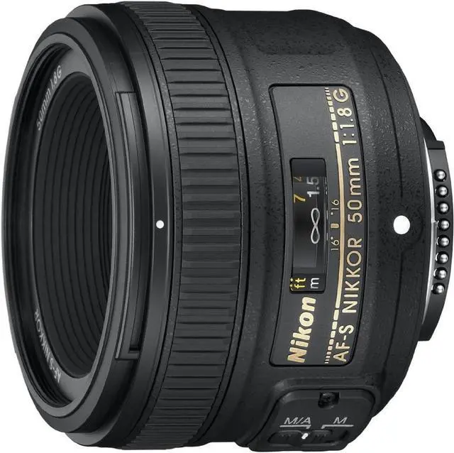 Alt view image 2 of 4 - Nikon AF-S NIKKOR 50mm f/1.8G Prime Lens Bundle Kit - (International Version)