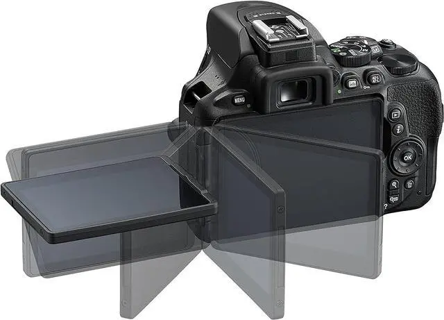 Alt view image 3 of 4 - Nikon D5600 24.2MP DX-Format DSLR Digital Camera (1575) (Body Only) - (Renewed)