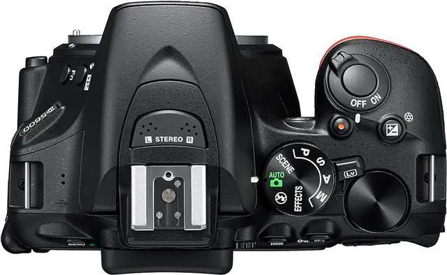 Alt view image 4 of 4 - Nikon D5600 24.2MP DX-Format DSLR Digital Camera (1575) (Body Only) - (Renewed)