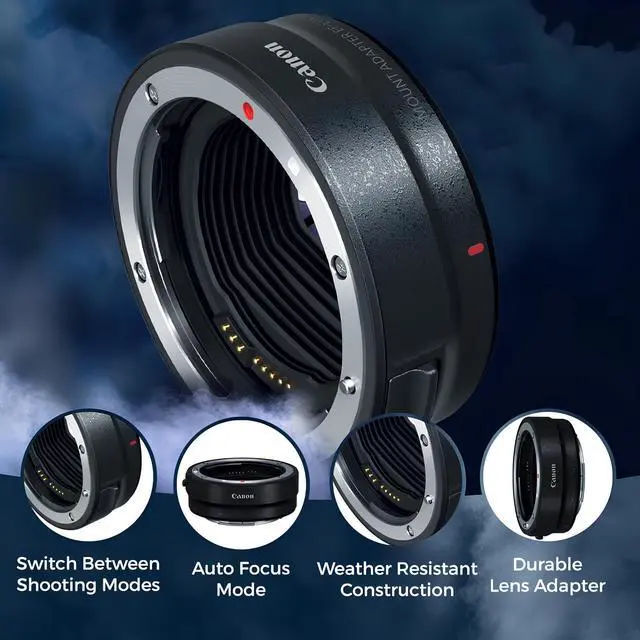 Alt view image 2 of 4 - Canon Mount Adapter EF-EOS R (Renewed)